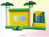 Small Jungle Inflatable Combo Unit for Wholesale